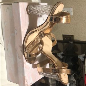 Rose Gold heels